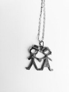 Gümüş Kolye Ucu ,kadın ve erkek.