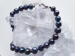 Siyah İnci Bileklik