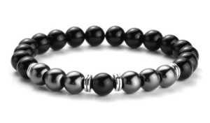 Hématit ,onix bileklik