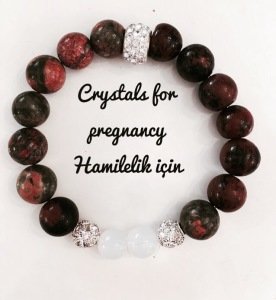 Unakit taşlı bileklik