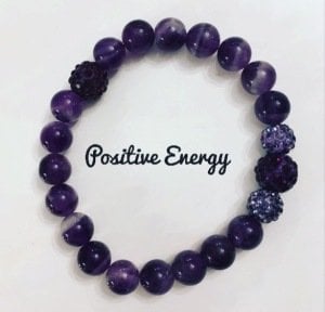 ENERJİ BİLEKLİĞİ AMETHYST 8 mm