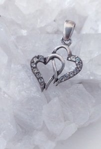 Gümüş Kalp Kolye