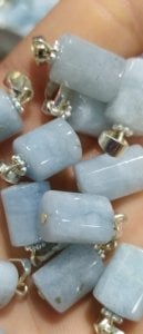 Aquamarine kolye ucu .