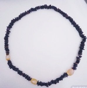 Akik taşlı,sedef,oniks kolye.